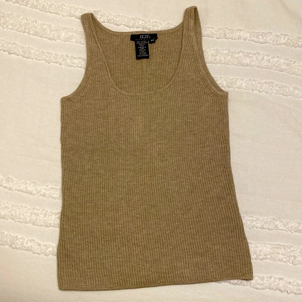 BCBG Cotton Tank
